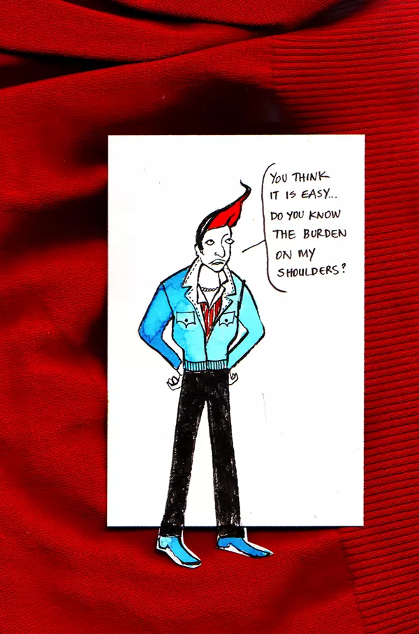 "You think it is easy... Do you know the burden on my shoulders?"