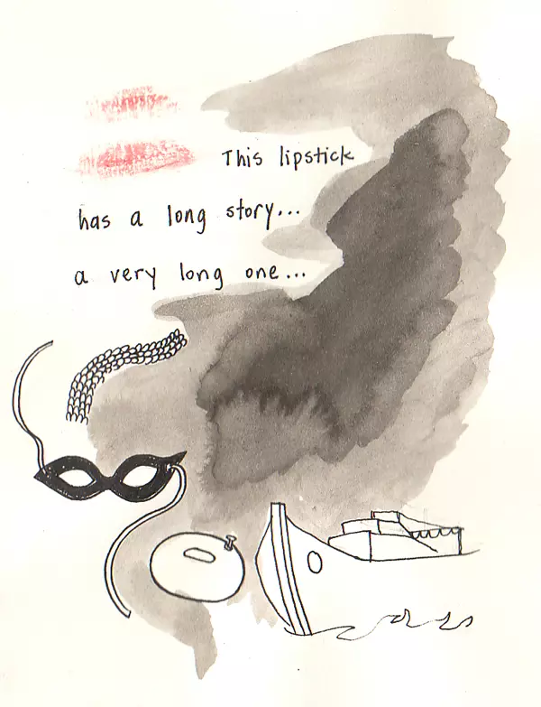 This lipstick has a long story... a very long one...