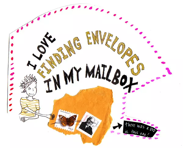 I love finding envelopes in my mailbox there was a DVD in this one!