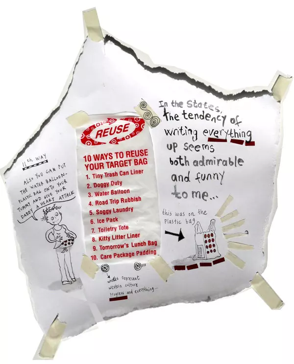 In the States the tendency of writing everything up seems both admirable and funny to me... "also you can put the water balloon-plastic bag onto your tummy and give your Daddy a heart attack"