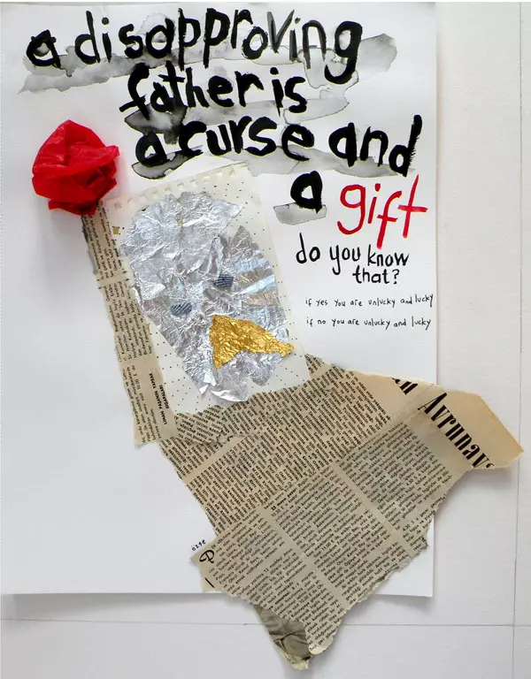 a disapproving father is a curse and a gift  do you know that? if yes you are unlucky and lucky if no you are unlucky and lucky