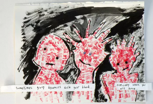 Sometimes group dynamics suck your blood... especially when you are young...