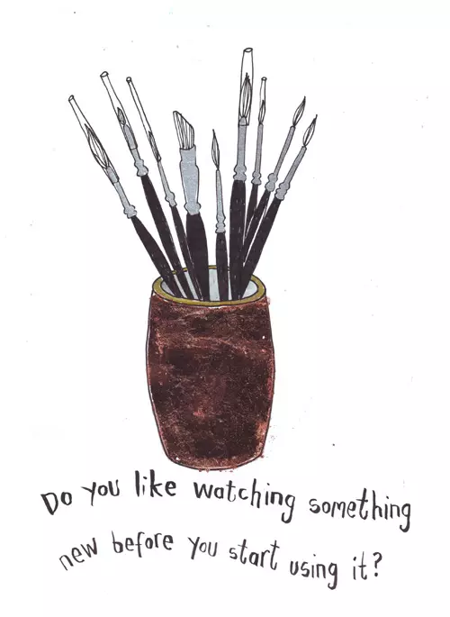 Do you like watching something new before you start using it?