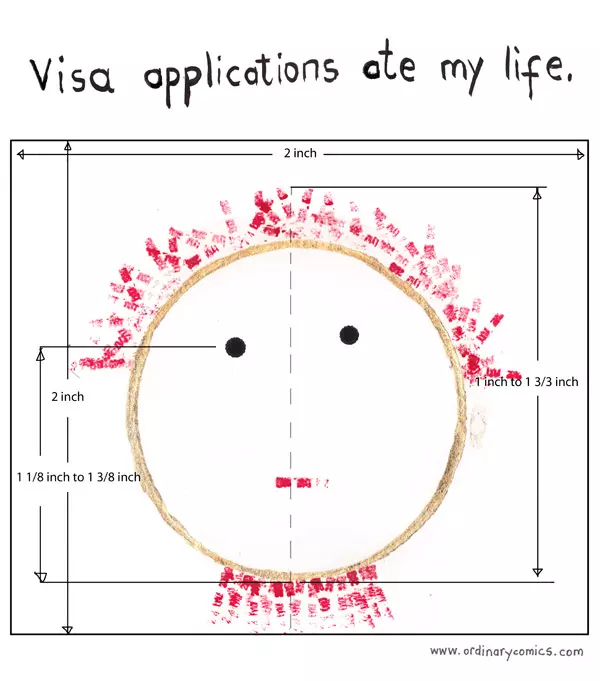 Visa applications ate my life.