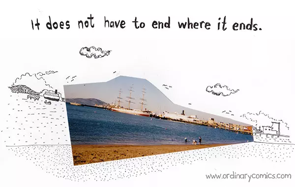 It doesn't have to end where it ends.