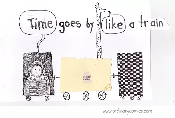 Time goes by like a train